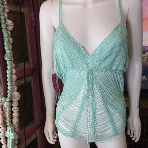BCBGirls Mint Green Knit Top